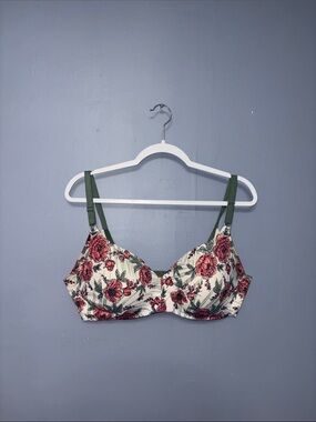 Sleekback | White Printed Bra